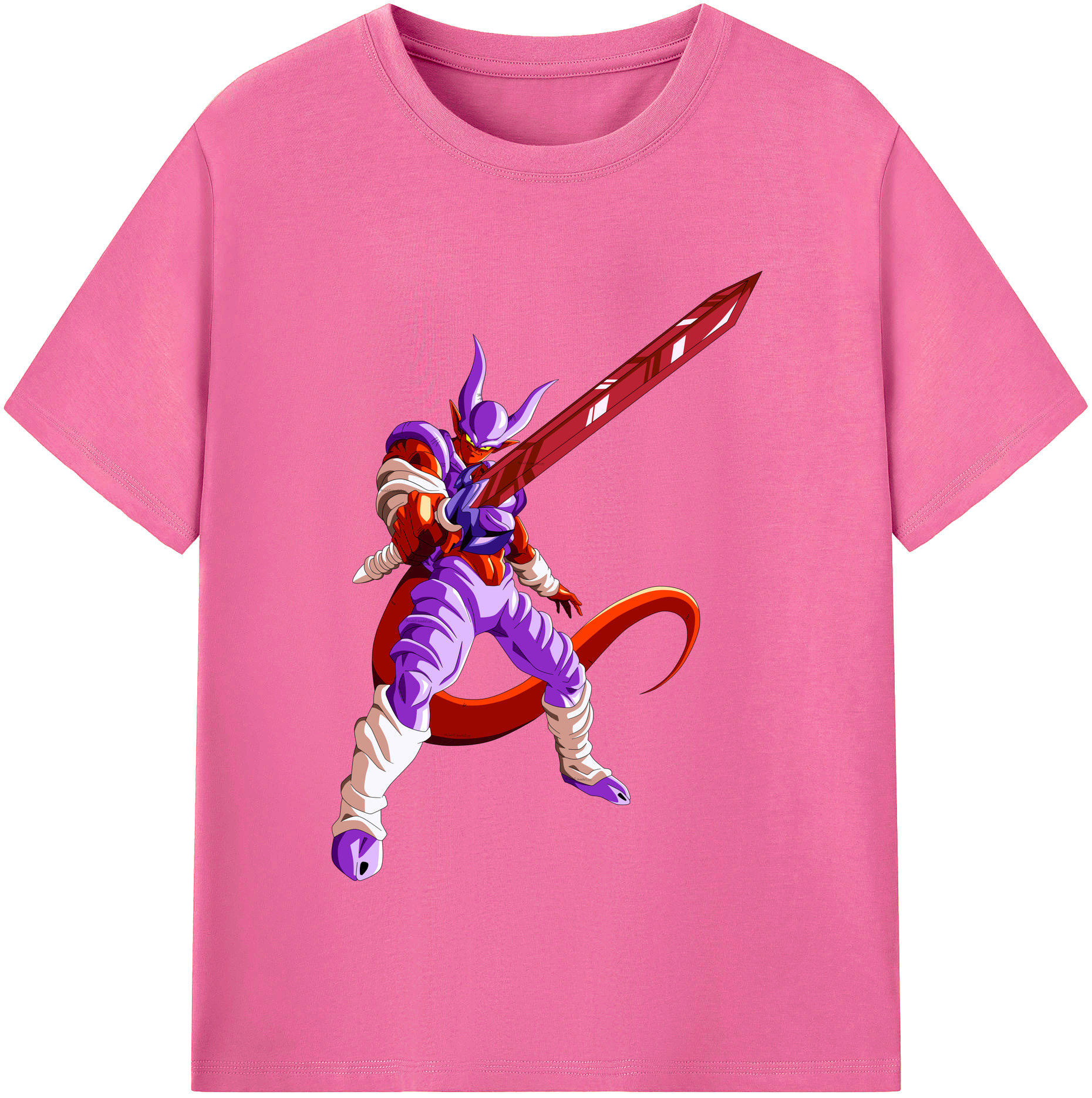 （画像用） ドラゴンボール ジャネンバ DRAGON BALL Janemba レディースカジュアルプリントTシャツ（綿100％）